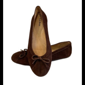 L.L. Bean Brown Suede Flats